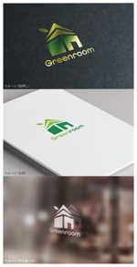 mogu ai (moguai)さんの注文住宅 店舗の建築 リノベーション会社、Greenroomの ロゴへの提案