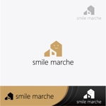 トンカチデザイン (chiho)さんの不動産会社「住まいるマルシェ」のロゴ作成への提案