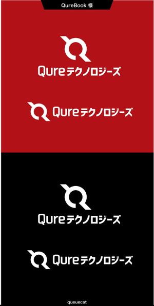 queuecat (queuecat)さんのサービスブランド及び会社名のロゴデザインのご依頼への提案