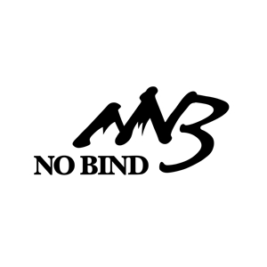 YO (yo-y)さんの雪板ブランド「NO BIND」のロゴへの提案