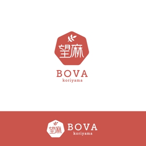 Mai Green (MGreen81)さんのタピオカドリンク店「BOVA」のワードロゴへの提案