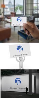 MASA (masaaki1)さんのパッケージサーバー「Restec Server」のロゴ一式デザイン依頼への提案
