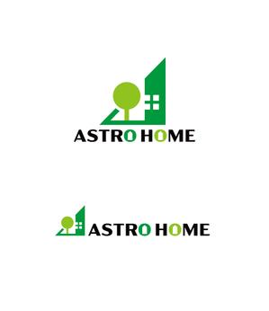 horieyutaka1 (horieyutaka1)さんのリフォーム会社「アストロホーム（ASTRO HOME）」のロゴ作成への提案