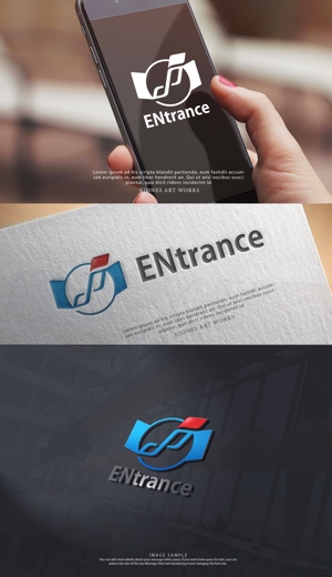 NJONESKYDWS (NJONES)さんの日本と海外を繋ぐ新設会社「ENtrance」のロゴ制作への提案