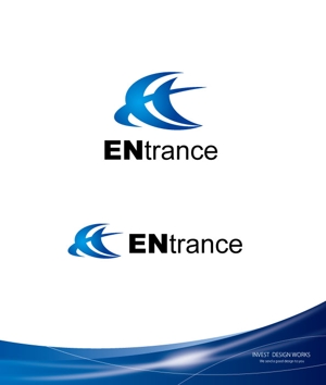 invest (invest)さんの日本と海外を繋ぐ新設会社「ENtrance」のロゴ制作への提案