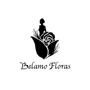 unGROUND (takwonder)さんのウエディングドレスショップ「Belamo Floras」のロゴへの提案