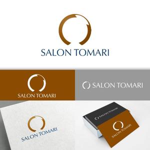 minervaabbe ()さんの理容店「SALON TOMARI」のロゴへの提案