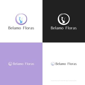 themisably ()さんのウエディングドレスショップ「Belamo Floras」のロゴへの提案