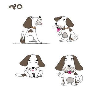 スタジオエムワーク　村松英典 ()さんの犬のイラスト12点（カレンダー用）への提案