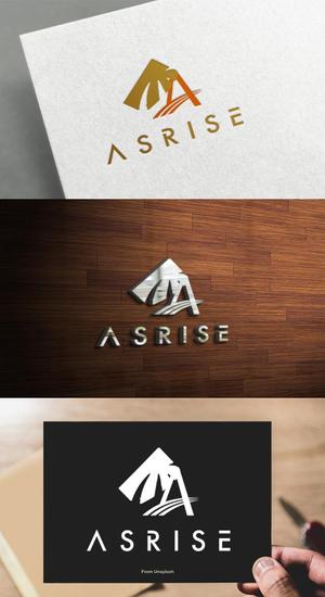 athenaabyz ()さんの自動車販売会社　ASRISE　　のロゴ作成への提案