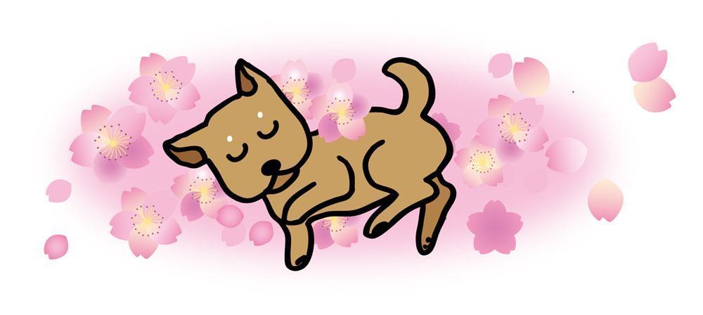 犬のイラスト12点（カレンダー用）