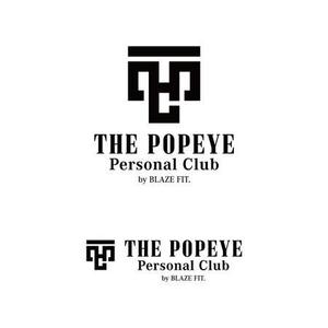 smartdesign (smartdesign)さんのプライベートジム「THE POPEYE Personal Club by BLAZE FIT.」ロゴへの提案