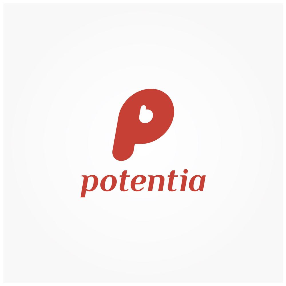 新サイト「potentia」のロゴ制作
