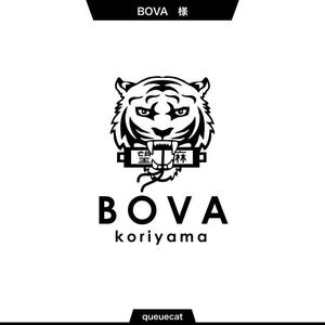 queuecat (queuecat)さんのタピオカドリンク店「BOVA」のロゴ　その２への提案