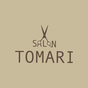 mori (azmori)さんの理容店「SALON TOMARI」のロゴへの提案