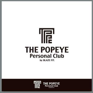 slash (slash_miyamoto)さんのプライベートジム「THE POPEYE Personal Club by BLAZE FIT.」ロゴへの提案