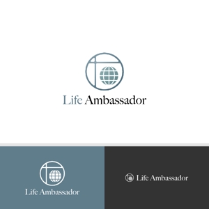 viracochaabin ()さんの会社「Life Ambassador」の企業ロゴ作成依頼への提案