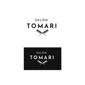  K-digitals (K-digitals)さんの理容店「SALON TOMARI」のロゴへの提案