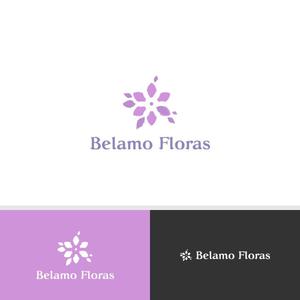 viracochaabin ()さんのウエディングドレスショップ「Belamo Floras」のロゴへの提案