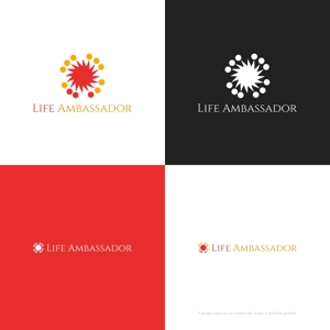 themisably ()さんの会社「Life Ambassador」の企業ロゴ作成依頼への提案