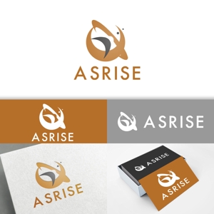 minervaabbe ()さんの自動車販売会社　ASRISE　　のロゴ作成への提案