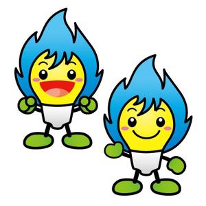 perles de verre (perles_de_verre)さんの相馬ガス電気イメージキャラクターへの提案