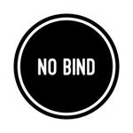 WestDesign (guesswhoo29)さんの雪板ブランド「NO BIND」のロゴへの提案