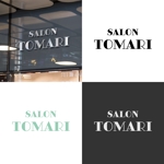 BUTTER GRAPHICS (tsukasa110)さんの理容店「SALON TOMARI」のロゴへの提案