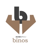 黄金クラッシュ (ougon-crash)さんの美容鍼灸サロン「binos-ビノス-」のロゴへの提案