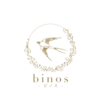 WestDesign (guesswhoo29)さんの美容鍼灸サロン「binos-ビノス-」のロゴへの提案