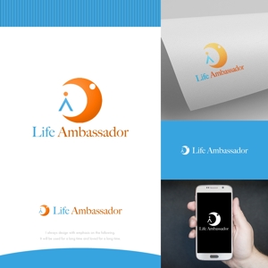 fortunaaber ()さんの会社「Life Ambassador」の企業ロゴ作成依頼への提案
