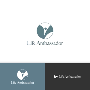 viracochaabin ()さんの会社「Life Ambassador」の企業ロゴ作成依頼への提案