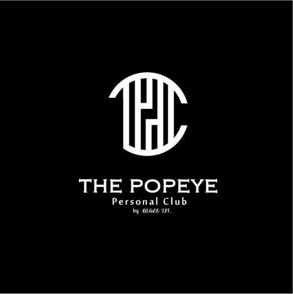 プライベートジム「THE POPEYE Personal Club by BLAZE FIT.」ロゴ