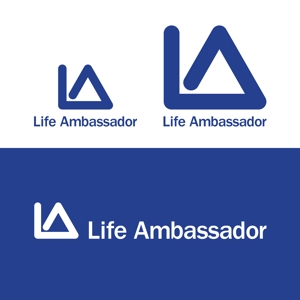 ロゴ研究所 (rogomaru)さんの会社「Life Ambassador」の企業ロゴ作成依頼への提案