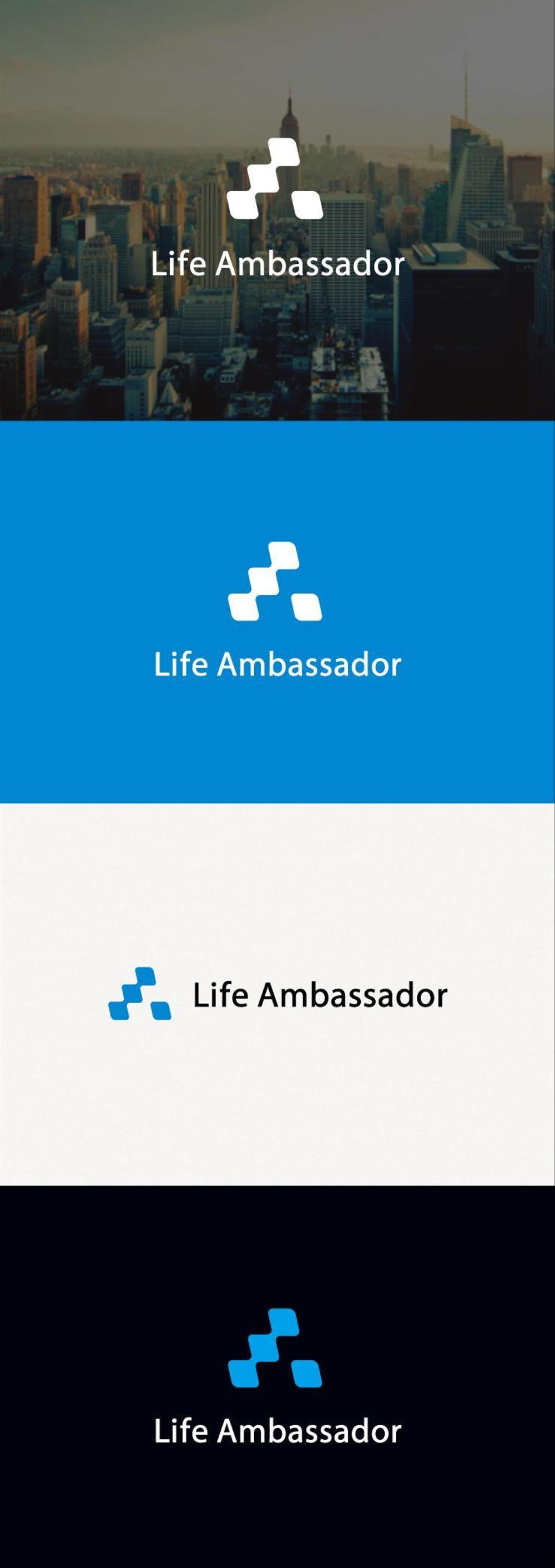 会社「Life Ambassador」の企業ロゴ作成依頼