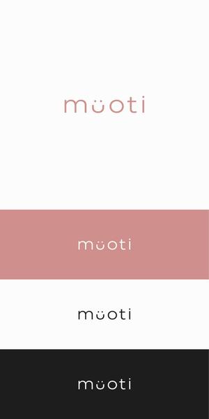 designdesign (designdesign)さんの女性向けコスメブランド「muoti」のロゴへの提案