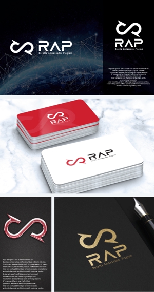 take5-design (take5-design)さんの既存顧客向けコミュニティ組織「RAP」のロゴ　への提案