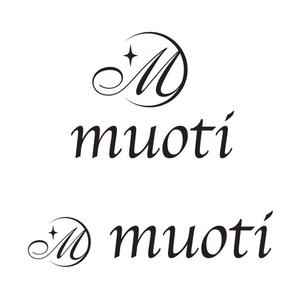 cambelworks (cambelworks)さんの女性向けコスメブランド「muoti」のロゴへの提案