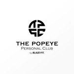 TKデザイン (takekazu1121)さんのプライベートジム「THE POPEYE Personal Club by BLAZE FIT.」ロゴへの提案