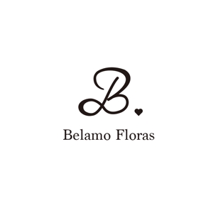 chiezoo (chiezoo_art)さんのウエディングドレスショップ「Belamo Floras」のロゴへの提案