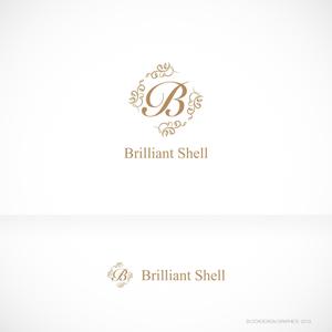 BLOCKDESIGN (blockdesign)さんのプライベートエステサロン「Brilliant Shell」のロゴへの提案