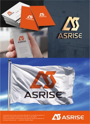 drkigawa (drkigawa)さんの自動車販売会社　ASRISE　　のロゴ作成への提案