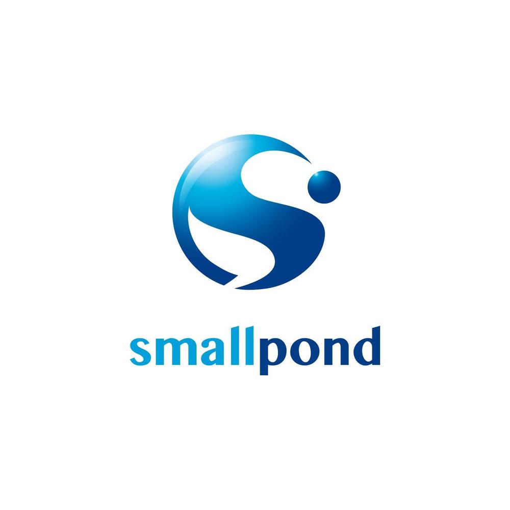 「株式会社スモールポンド（smallpond）」のロゴ作成