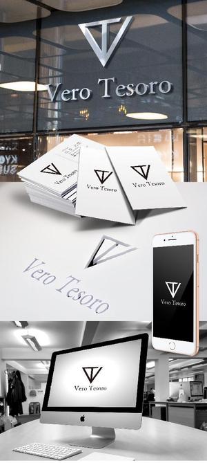 k_31 (katsu31)さんのオーダーメイドブランド「Vero Tesoro」のロゴへの提案