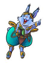 PINOGRAFICO (ryotam504)さんのアドベンチャーRPG作成ツールのウサギベースのかわいいマスコットキャラクター募集しますへの提案