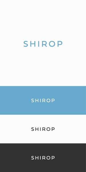 designdesign (designdesign)さんのECセレクトショップ「SHIROP(シロップ）」のロゴへの提案