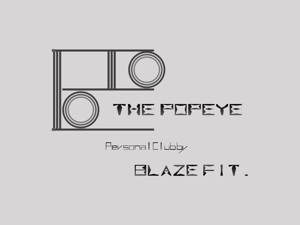 cocoa ()さんのプライベートジム「THE POPEYE Personal Club by BLAZE FIT.」ロゴへの提案