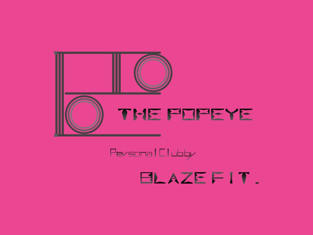 プライベートジム「THE POPEYE Personal Club by BLAZE FIT.」ロゴ