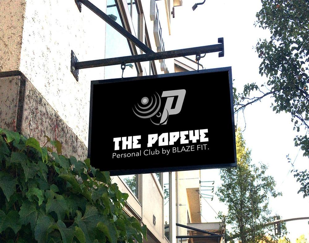 プライベートジム「THE POPEYE Personal Club by BLAZE FIT.」ロゴ