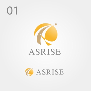 カワシーデザイン (cc110)さんの自動車販売会社　ASRISE　　のロゴ作成への提案